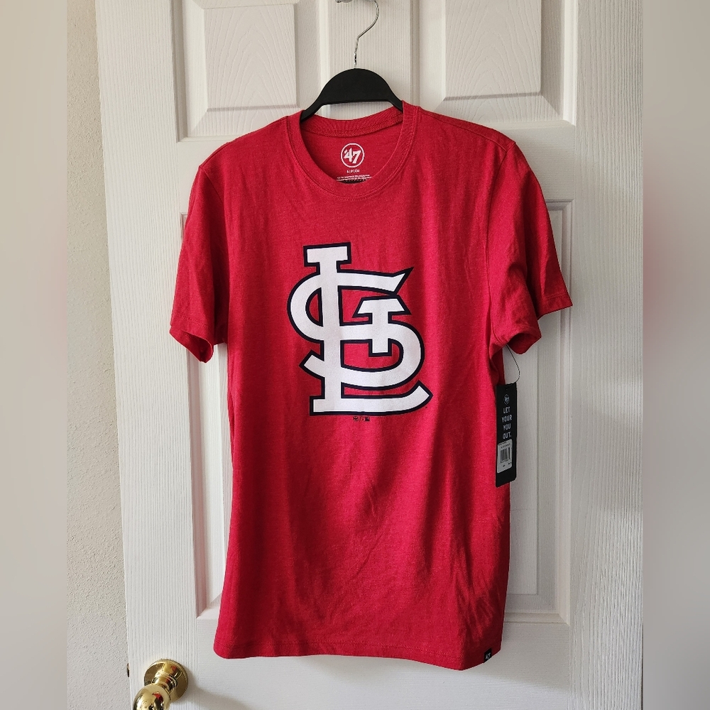 47 Red Graphic St. Louis Cardinals T-Shirt